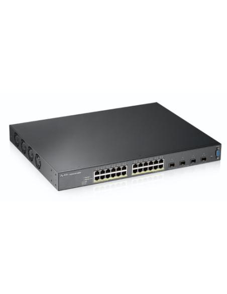 Zyxel XGS2210-28HP Gestionado L2 Gigabit Ethernet (10/100/1000) Energía sobre Ethernet (PoE) 1U Negro