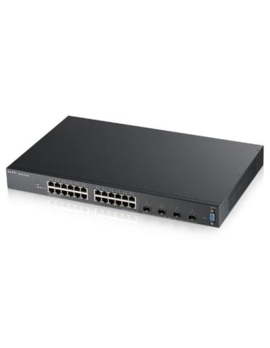 Zyxel XGS2210-28 Gestionado L2 Gigabit Ethernet (10/100/1000) 1U Negro