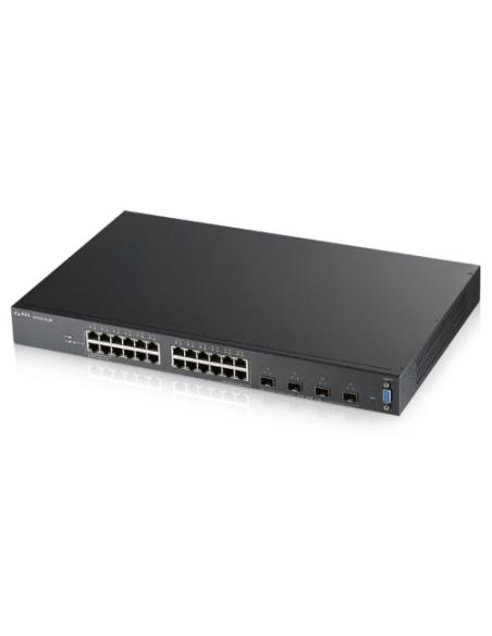 Zyxel XGS2210-28 Gestionado L2 Gigabit Ethernet (10/100/1000) 1U Negro