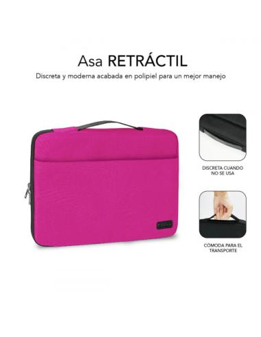 SUBBLIM Funda Ordenador Elegant Laptop Sleeve 13,3-14" Pink