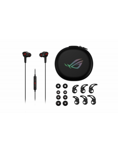 ASUS ROG Cetra Core II Auriculares Dentro de oído Conector de 3,5 mm Negro