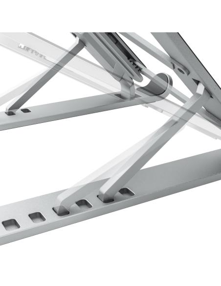 SOPORTE PORTATIL TABLET SOBREMESA AJUSTABLE PLATA AISENS LPS1M-099