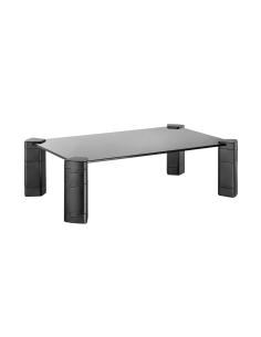 SOPORTE ELEVADOR CRISTAL PARA MONITOR-PORTATIL NEGRO AISENS MR01C-109 2