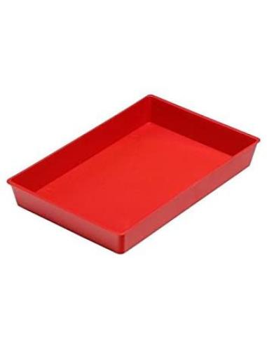 BANDEJA MULTIUSO CÓNICA COLOR ROJO FAIBO 210-03
