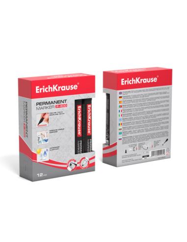 ErichKrause P-400 marcador 1 pieza(s) Punta redonda Rojo