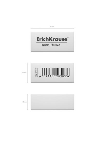 ErichKrause Nice Thing goma Caucho termoplástico (TPR) Blanco 1 pieza(s)