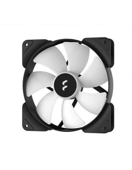 Fractal Design Aspect 14 RGB PWM Carcasa del ordenador Ventilador 14 cm Negro 3 pieza(s)
