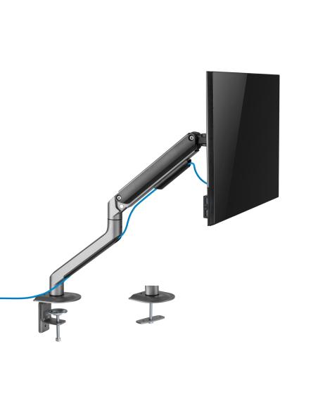SOPORTE DE MESA MONITORTV GIRA INCLI 1 BRAZO 17-32 GRIS TOOQ DB4032TNR-G