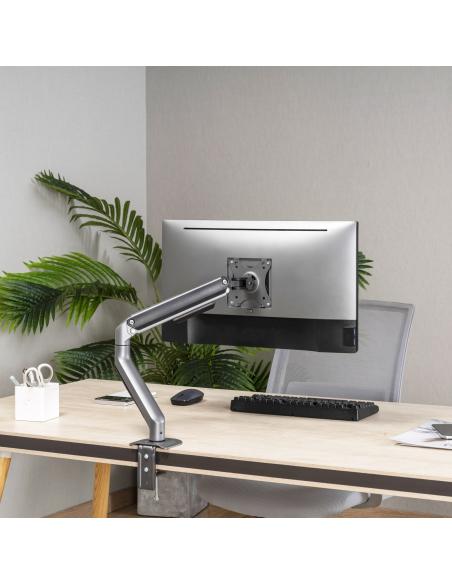 SOPORTE DE MESA MONITORTV GIRA INCLI 1 BRAZO 17-32 GRIS TOOQ DB4032TNR-G