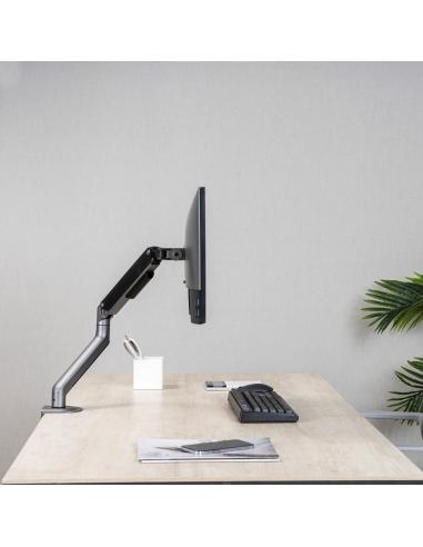 SOPORTE DE MESA MONITORTV GIRA INCLI 1 BRAZO 17-32 GRIS TOOQ DB4032TNR-G