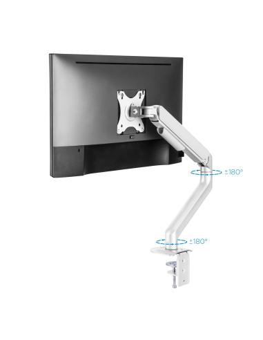 SOPORTE DE MESA MONITORTV GIRA INCLI 1 BRAZO 17-32 BLANCO TOOQ DB4032TNR-W