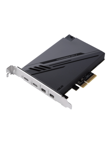 ASUS ThunderboltEX 4 tarjeta y adaptador de interfaz Interno Mini DisplayPort, PCIe, Thunderbolt, USB 2.0, USB 3.2 Gen 2 (3.1 Ge