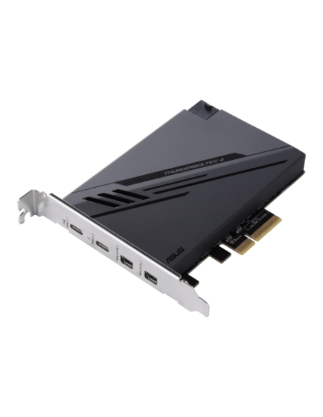 ASUS ThunderboltEX 4 tarjeta y adaptador de interfaz Interno Mini DisplayPort, PCIe, Thunderbolt, USB 2.0, USB 3.2 Gen 2 (3.1 Ge