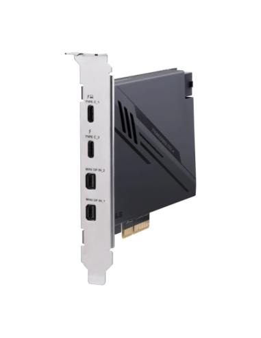 ASUS ThunderboltEX 4 tarjeta y adaptador de interfaz Interno Mini DisplayPort, PCIe, Thunderbolt, USB 2.0, USB 3.2 Gen 2 (3.1 Ge