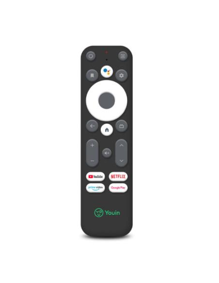 YOUIN RECEPTOR ANDROID TV 4K UHD CON ASISTENTE DE VOZ GOOGLE (EN1040K)