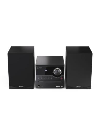 Sharp XL-B512(BK) sistema de audio para el hogar Microcadena de música para uso doméstico 45 W Negro