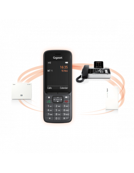 Gigaset SL800H PRO Teléfono DECT/analógico Identificador de llamadas Antracita