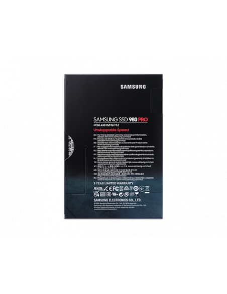 Samsung MZ-V8P2T0BW unidad de estado sólido M.2 2000 GB PCI Express 4.0 V-NAND MLC NVMe