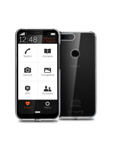Gigaset GS195LS smartphones 15,7 cm (6.18") SIM doble Android 9.0 4G USB Tipo C 2 GB 32 GB 4000 mAh Negro