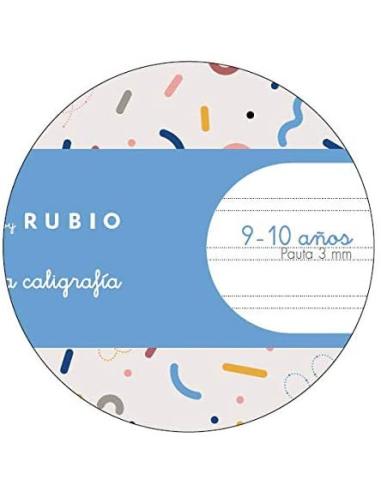 CUADERNO GRAPADO A4 50HOJAS PAUTA 3MM MR CON EJERCICIOS RUBIO MIQUELRIUS 8145.