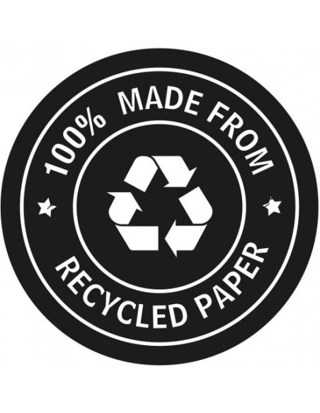 CUADERNO 100% RECICLADO NB-4 A4 120HOJAS TAPAS POLIPROPILENO MIQUELRIUS 6038