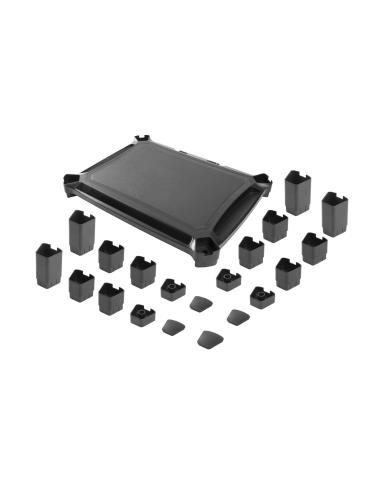 SOPORTE ELEVADOR PARA MONITOR-PORTATIL NEGRO AISENS MR02-117