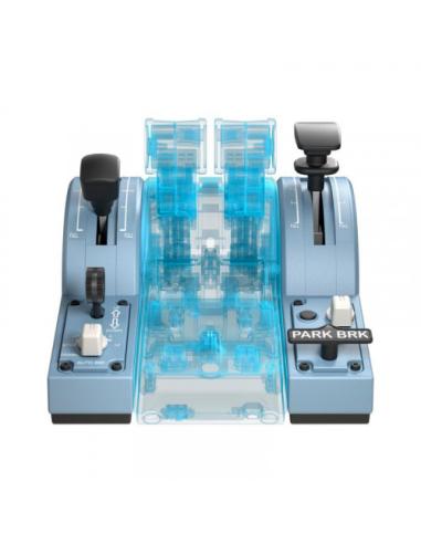 Thrustmaster TCA Quadrant Add-On Airbus Edition Negro, Azul Simulador de Vuelo PC