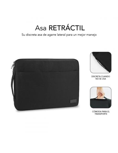 SUBBLIM Funda Ordenador Urban Laptop Sleeve 15,6" Black