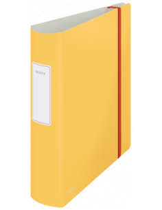 ARCHIVADOR ACTIVE COSY 180° 80MM AMARILLO LEITZ 10380019