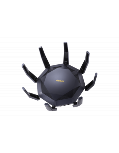 ASUS RT-AX89X AX6000 AiMesh router inalámbrico Ethernet Doble banda (2,4 GHz / 5 GHz) 3G 4G Negro