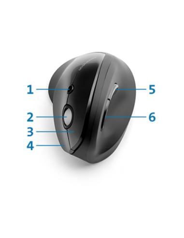 RATÓN PROFIT INALÁMBRICO VERTICAL NEGRO KENSINGTON K75501EU