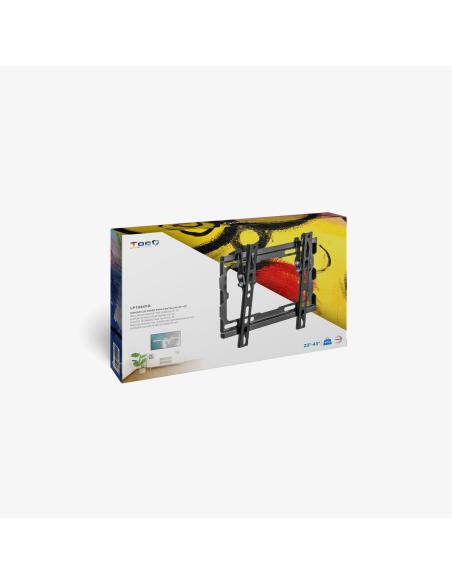 SOPORTE PARED MONITORTV 23-43 INCLINABLE NEGRO TOOQ LP1044T-B