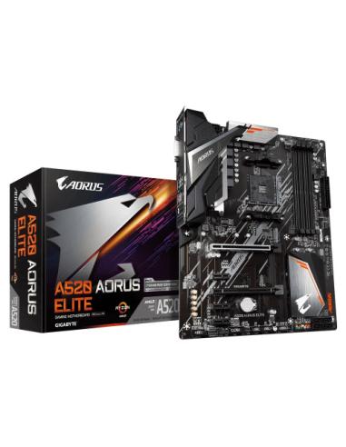 Gigabyte A520 AORUS ELITE placa base Zócalo AM4 ATX AMD A520