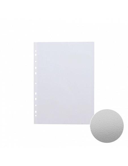 SET DE 100 FUNDAS MULTITALADRAS GLOSSY CLEAR, 60 MCM, A4, TRANSPARENTE ERICH KRAUSE 46703