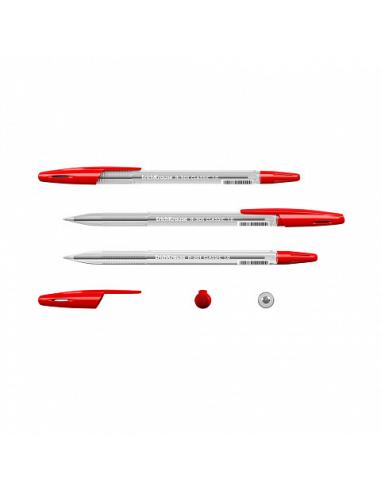 BOLÍGRAFO R-301 CLASSIC STICK 1.0, TINTA COLOR: ROJO ERICH KRAUSE 43186