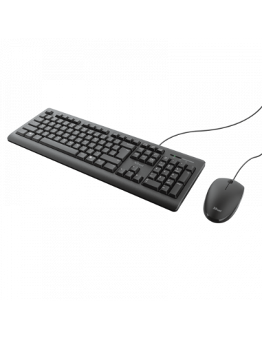 Trust TKM-250 teclado USB Español Negro