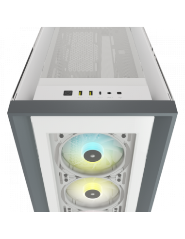 Corsair iCUE 5000X RGB Midi Tower Blanco