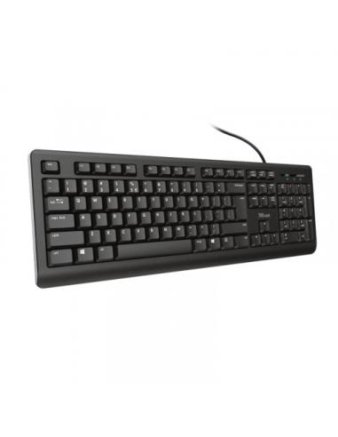 Trust Primo teclado USB QWERTY Español Negro