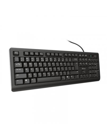 Trust Primo teclado USB QWERTY Español Negro