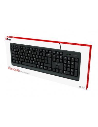 Trust Primo teclado USB QWERTY Español Negro