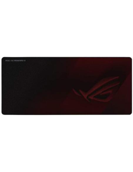 ASUS ROG Strix Scabbard II Alfombrilla de ratón para juegos Negro, Rojo