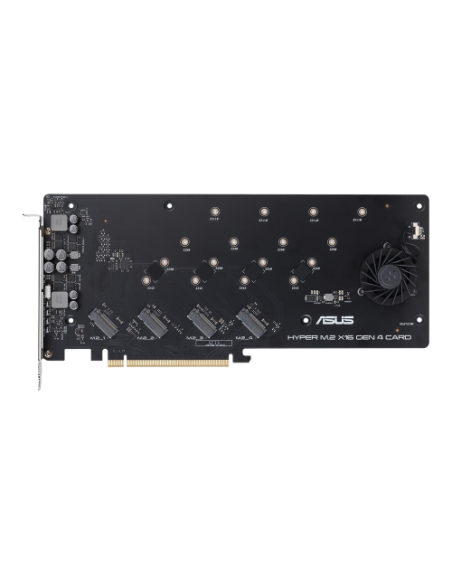 ASUS Hyper M.2 x16 Gen 4 tarjeta y adaptador de interfaz Interno