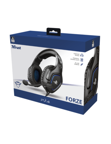 Trust GXT 488 Forze PS4 Auriculares Diadema Negro
