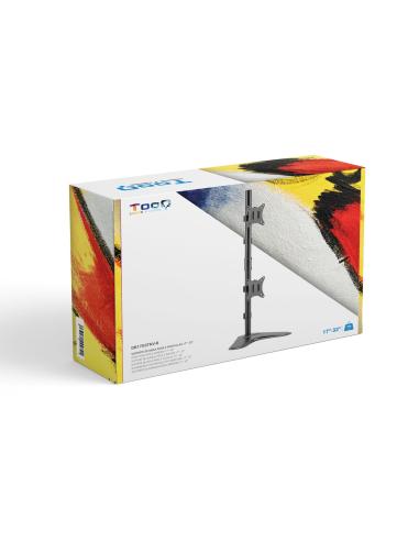 SOPORTE DE MESA MONITORTV GIRA INCLI 2 BRAZOS 17-32 VERTI TOOQ DB1703TNV-B