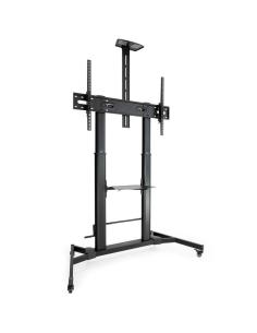 SOPORTE DE SUELO CON RUEDA TV 60-100 REGULABLE TOOQ FS20400MH-B