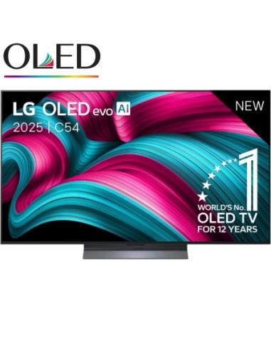 TELEVISOR LG 48" OLED 4K UHD EVO AI C5 2025 / SMART TV / HDR10 / WIFI-6 / BLUETOOTH / ETHERNET / 4XHDMI / 3XUSB / OLED48C54LA.AE