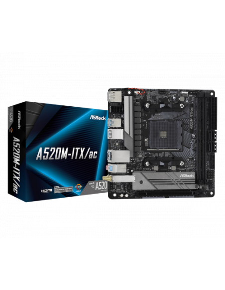 Asrock A520M-ITX/ac Zócalo AM4 micro ATX