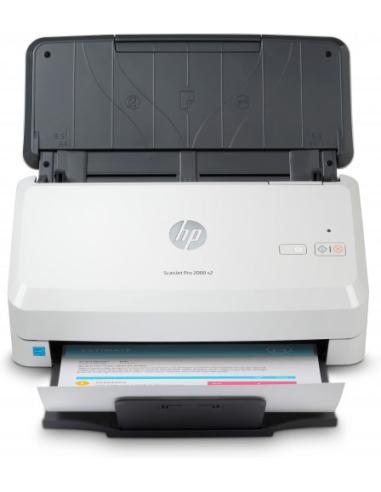 HP Scanjet Pro 2000 s2 Escáner alimentado con hojas 600 x 600 DPI A4 Negro, Blanco