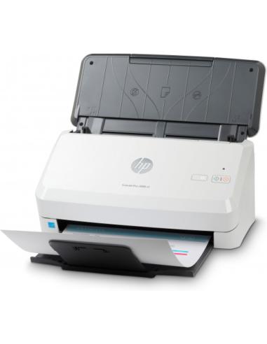 HP Scanjet Pro 2000 s2 Escáner alimentado con hojas 600 x 600 DPI A4 Negro, Blanco