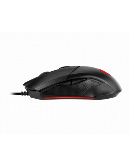MSI Clutch GM08 ratón Ambidextro USB tipo A Óptico 4200 DPI
